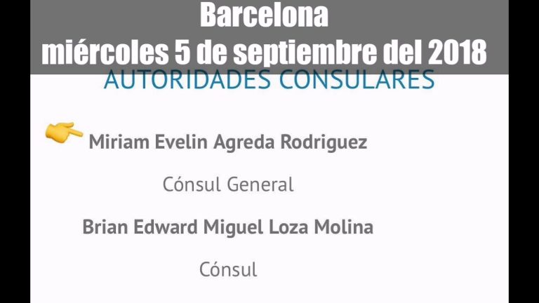 Chequeo dactiloscópico en consulado Barcelona: requisitos para el padre uno