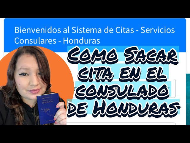 Solicitud de cita consular Consulado de Honduras en Barcelona