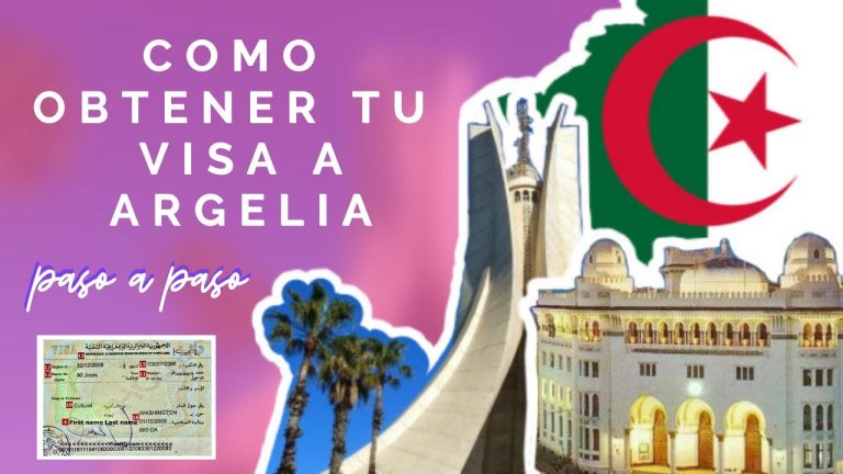 Consulado Argelia Barcelona: Requisitos y trámites de visados