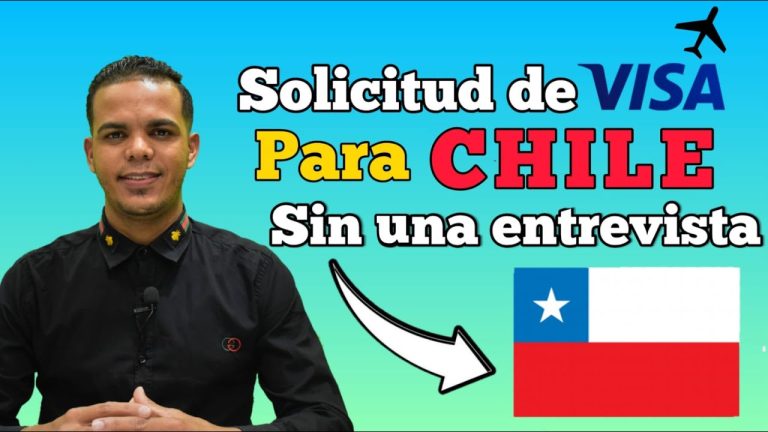 Solicitud Visado Chile Consulado Barcelona