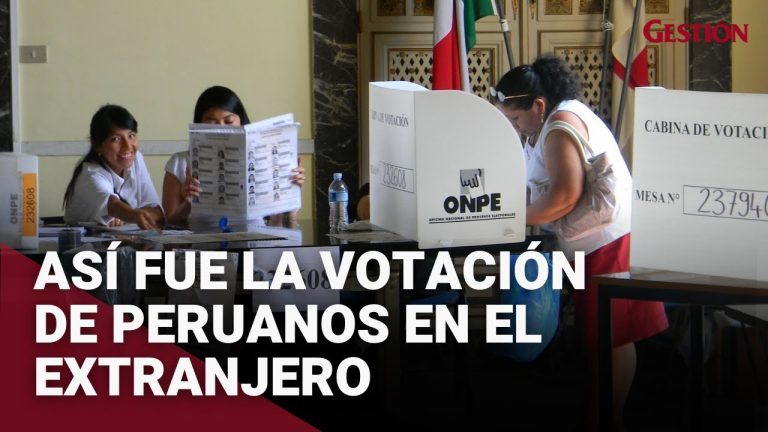 Consulado del Perú Barcelona: Elecciones 2021