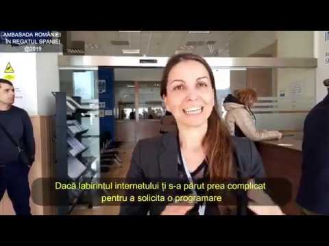 Solicita cita previa pasaporte en consulado Rumano Barcelona