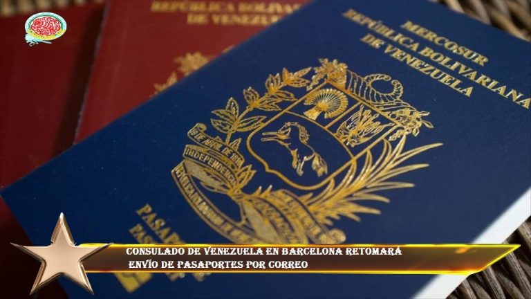 Entrega de Pasaportes en Consulado de Venezuela Barcelona