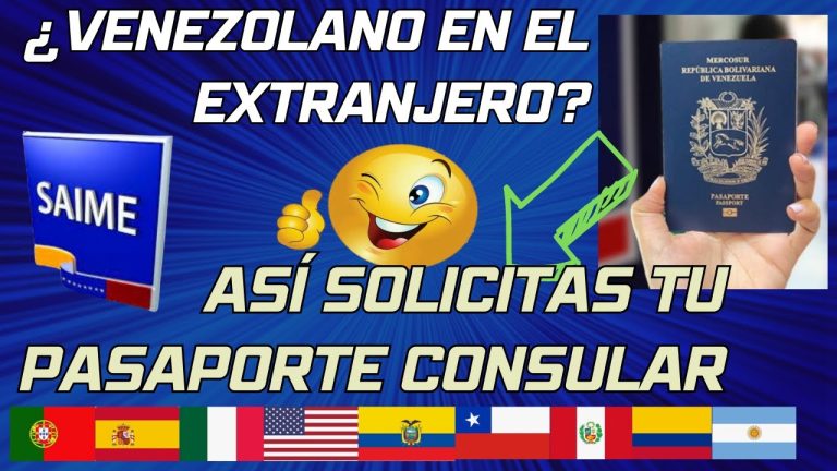 Pide cita para pasaporte en consulado de Venezuela en Barcelona