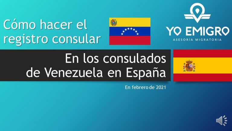 Registro Consulat en Consulado Venezolano Barcelona