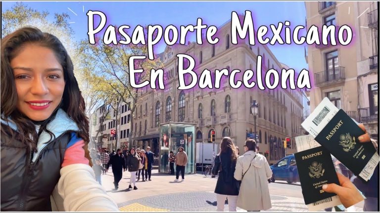 Tarifas de Pasaporte Mexicano en Consulado Barcelona – Precios y Requisitos